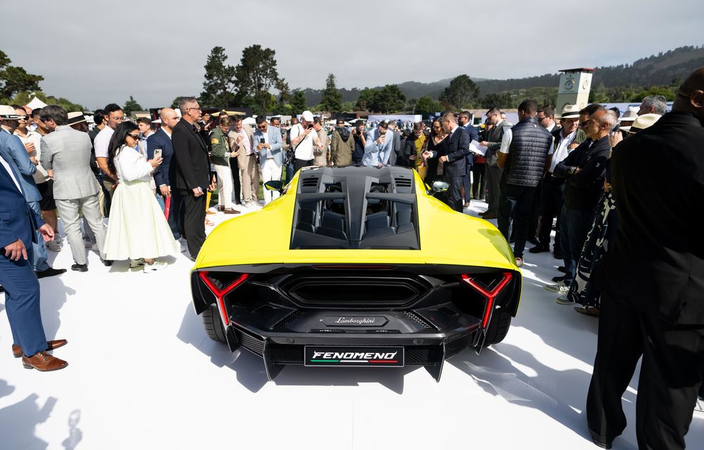 Lamborghini prezintă noul Fenomeno: hibrid cu 1.080 CP și producție limitată - Poza 10