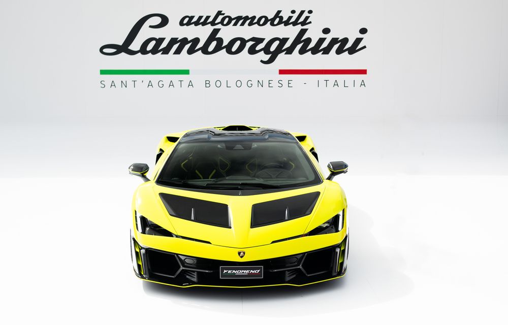 Lamborghini prezintă noul Fenomeno: hibrid cu 1.080 CP și producție limitată - Poza 4