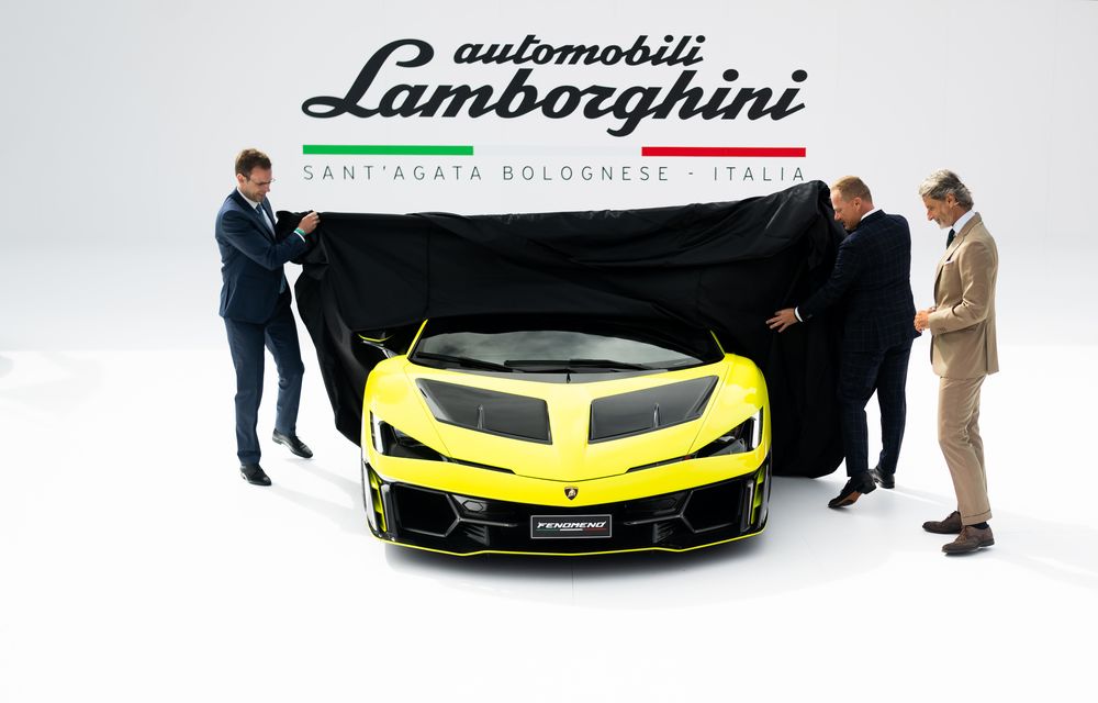Lamborghini prezintă noul Fenomeno: hibrid cu 1.080 CP și producție limitată - Poza 2