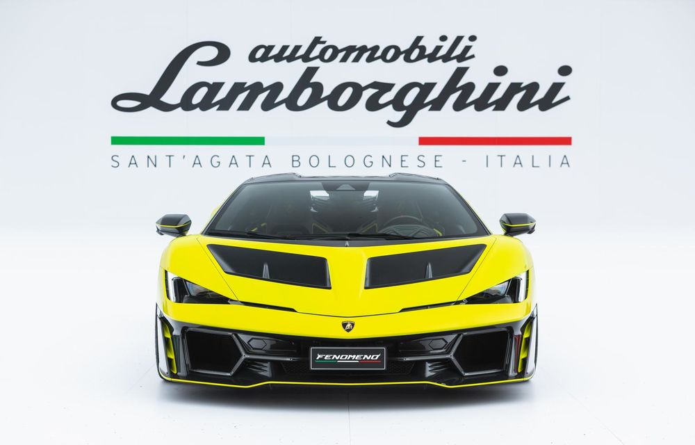 Lamborghini prezintă noul Fenomeno: hibrid cu 1.080 CP și producție limitată - Poza 1