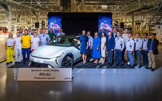 Kia EV4 a intrat în producție la uzina din Slovacia