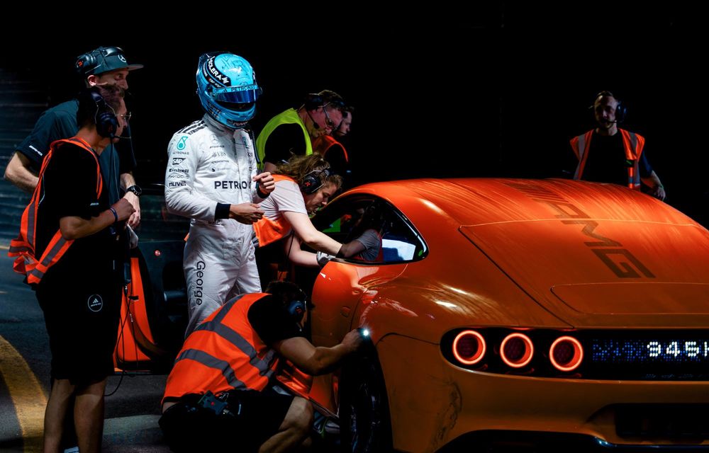 RECORD: Ocolul pământului în mai puțin de 8 zile cu noul concept electric Mercedes-AMG GT XX - Poza 31