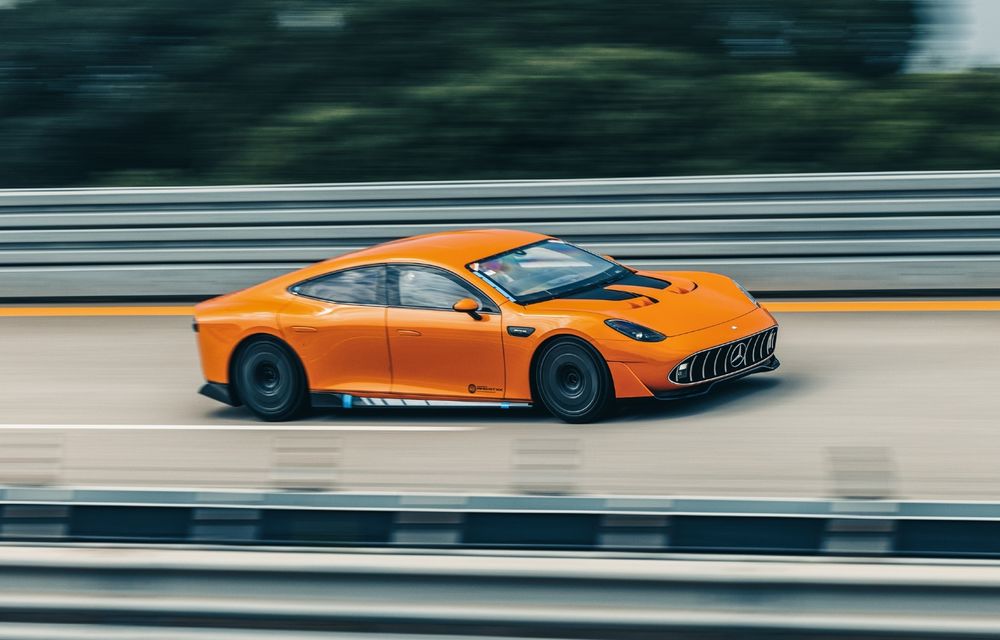RECORD: Ocolul pământului în mai puțin de 8 zile cu noul concept electric Mercedes-AMG GT XX - Poza 1