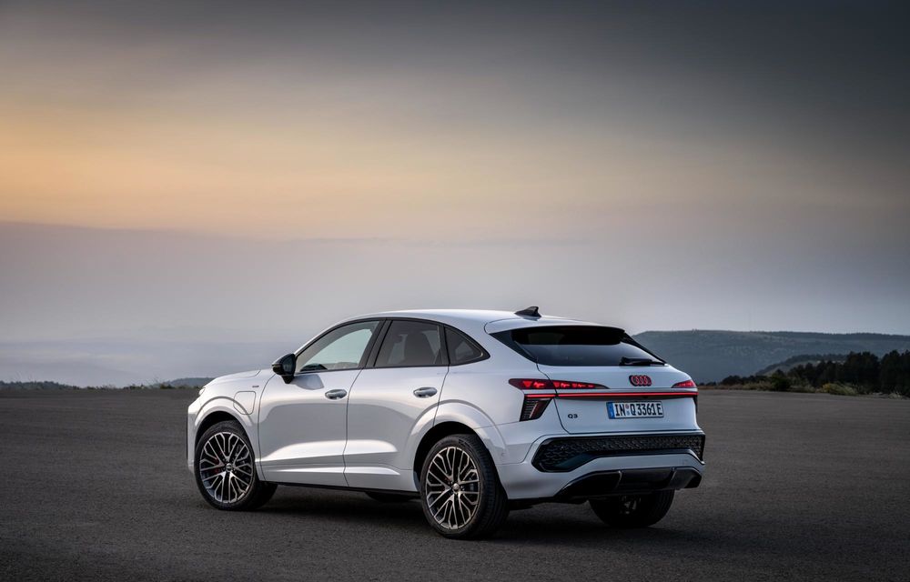 Noul Audi Q3, acum și în variantă Sportback: alură de SUV coupe și portbagaj mai mic - Poza 16