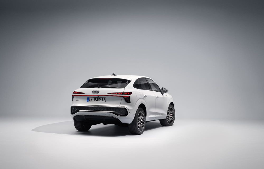 Noul Audi Q3, acum și în variantă Sportback: alură de SUV coupe și portbagaj mai mic - Poza 24