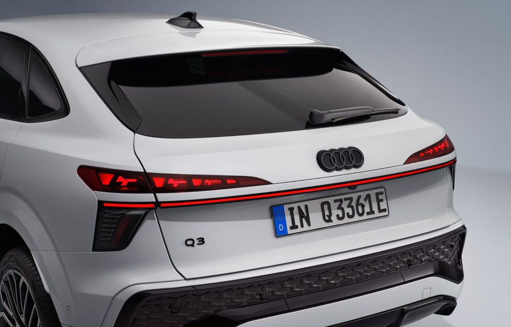 Noul Audi Q3, acum și în variantă Sportback: alură de SUV coupe și portbagaj mai mic - Poza 33