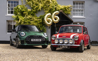 Britanicii deschid șampania. În urmă cu 66 de ani a fost prezentat primul Mini