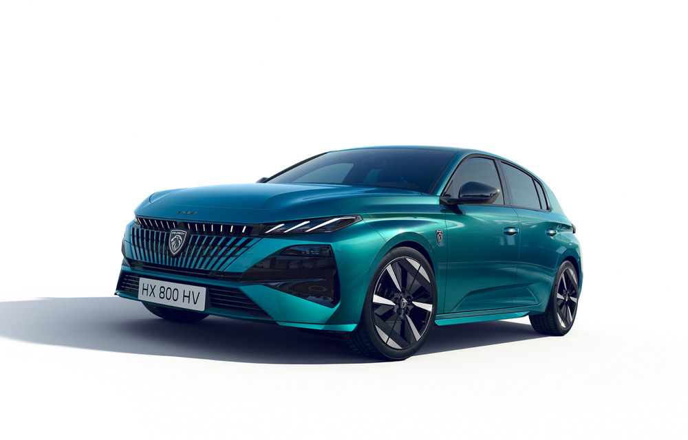 Noul Peugeot 308 facelift: siglă iluminată și autonomie crescută pentru versiunea electrică - Poza 1