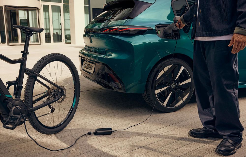 Noul Peugeot 308 facelift: siglă iluminată și autonomie crescută pentru versiunea electrică - Poza 53