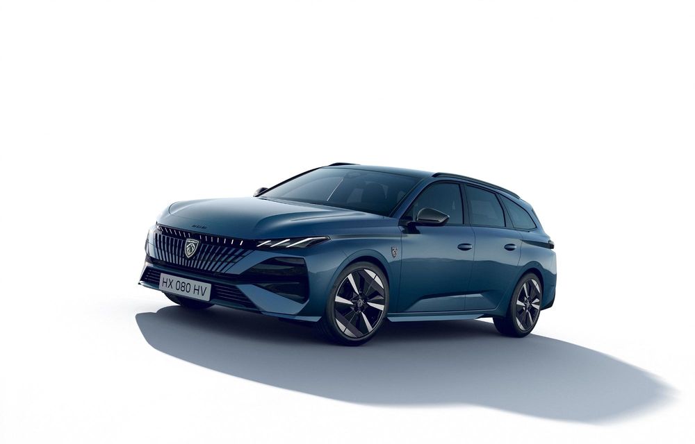 Noul Peugeot 308 facelift: siglă iluminată și autonomie crescută pentru versiunea electrică - Poza 2