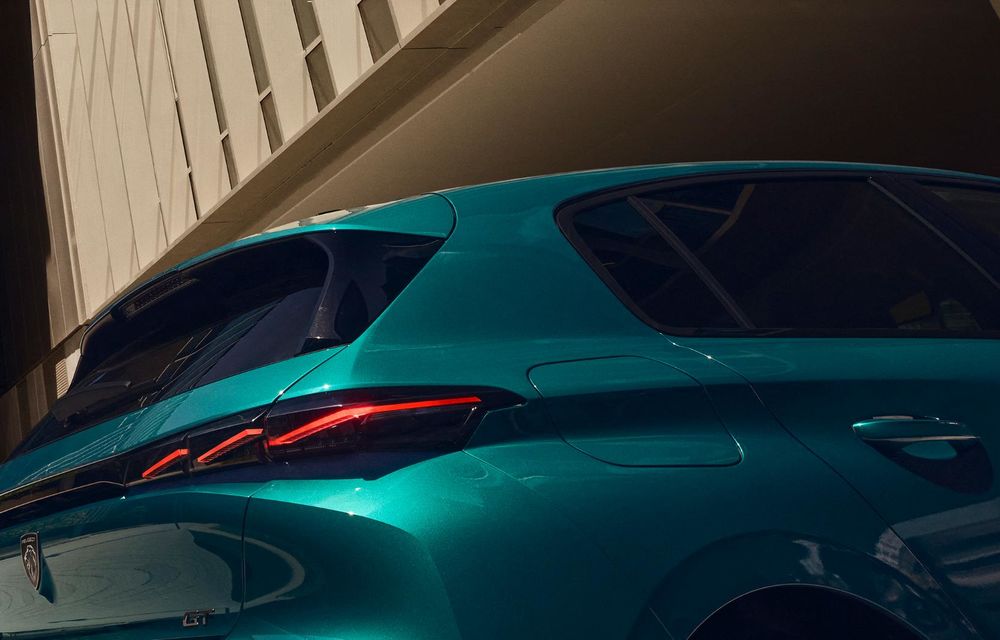 Noul Peugeot 308 facelift: siglă iluminată și autonomie crescută pentru versiunea electrică - Poza 43
