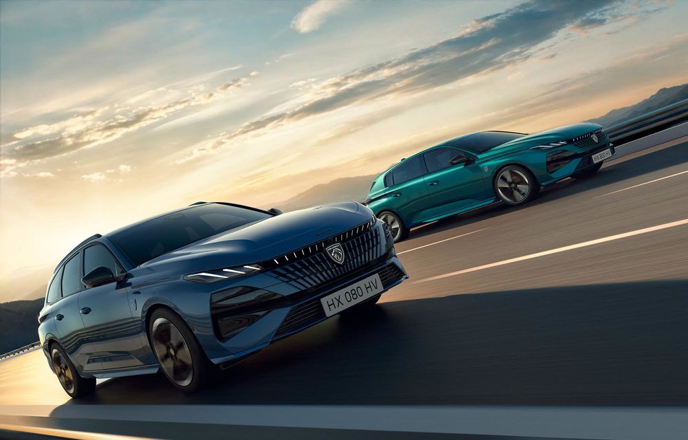 Noul Peugeot 308 facelift: siglă iluminată și autonomie crescută pentru versiunea electrică - Poza 6