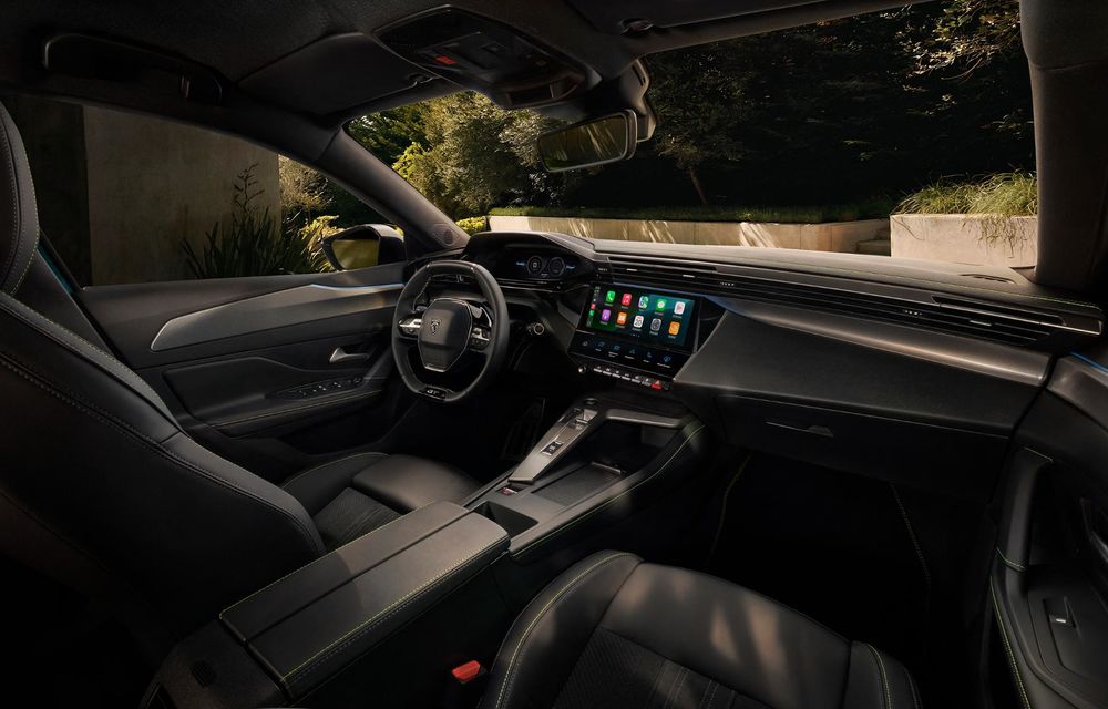 Noul Peugeot 308 facelift: siglă iluminată și autonomie crescută pentru versiunea electrică - Poza 15