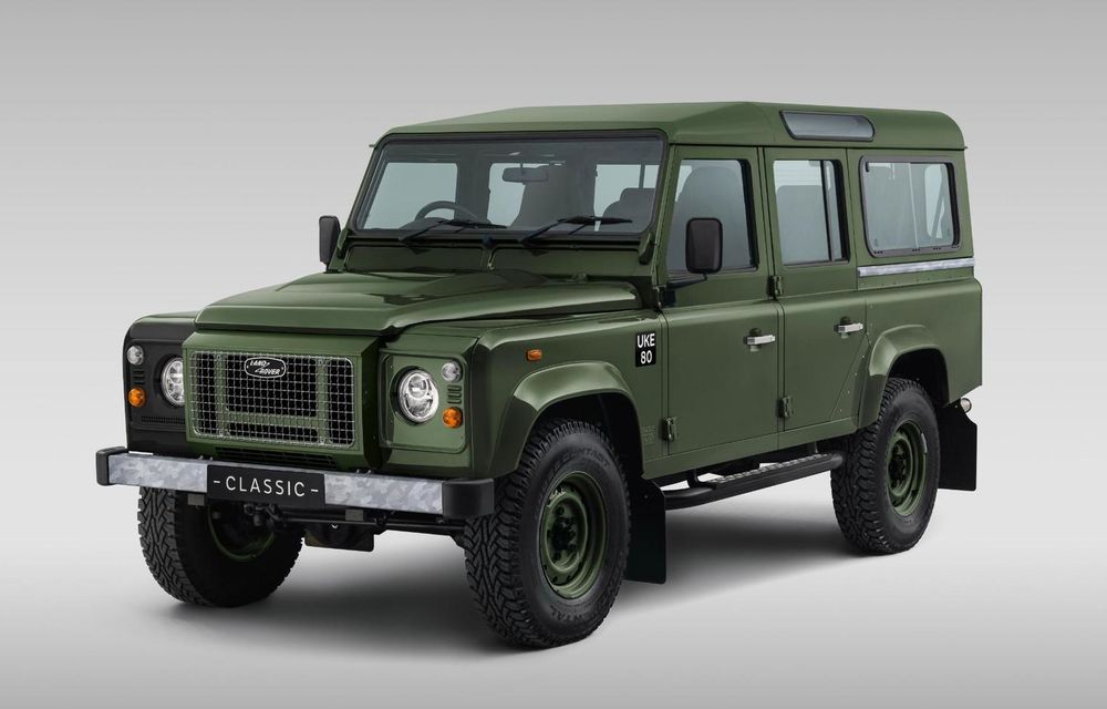 Ediție limitată pentru Land Rover Defender Classic, un omagiu adus lui Winston Churchill - Poza 1