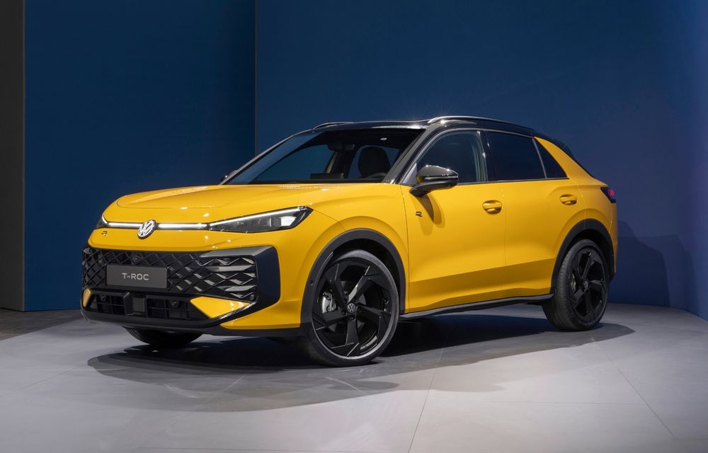 Noua generație Volkswagen T-Roc: design nou și, în premieră, motorizări hibride - Poza 1