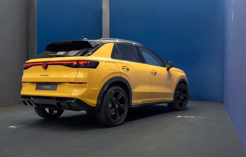 Noua generație Volkswagen T-Roc: design nou și, în premieră, motorizări hibride - Poza 6