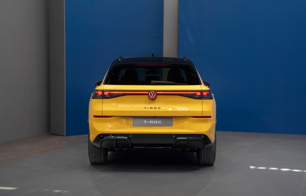Noua generație Volkswagen T-Roc: design nou și, în premieră, motorizări hibride - Poza 8