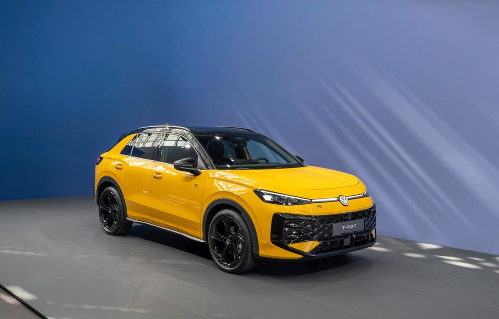 Noua generație Volkswagen T-Roc: design nou și, în premieră, motorizări hibride - Poza 2