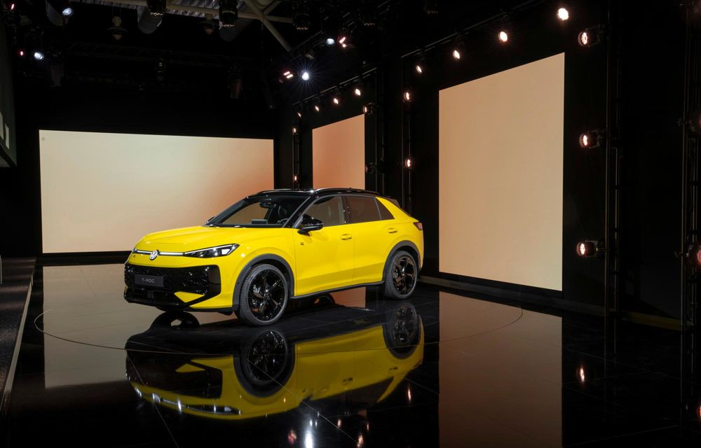 Noua generație Volkswagen T-Roc: design nou și, în premieră, motorizări hibride - Poza 3