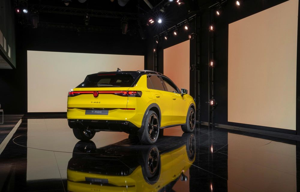 Noua generație Volkswagen T-Roc: design nou și, în premieră, motorizări hibride - Poza 10