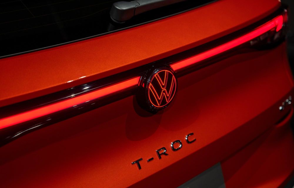Noua generație Volkswagen T-Roc: design nou și, în premieră, motorizări hibride - Poza 69