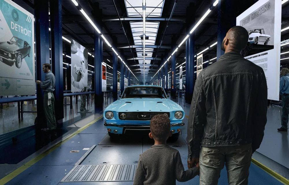 Mustang prinde viață: Ford lansează o expoziție imersivă - Poza 1