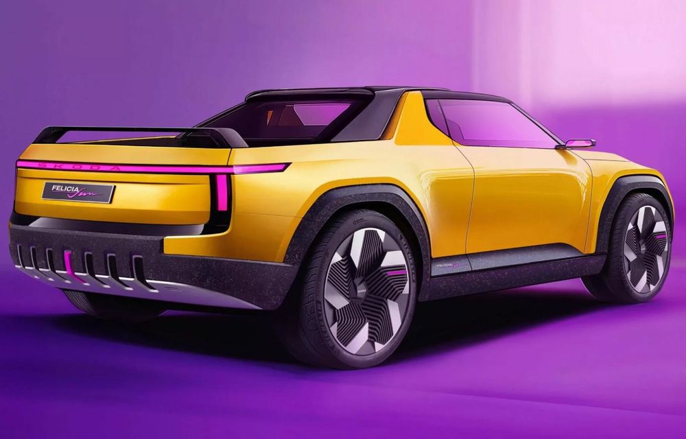 Skoda readuce la viață pick up-ul Felicia Fun în mod digital - Poza 3