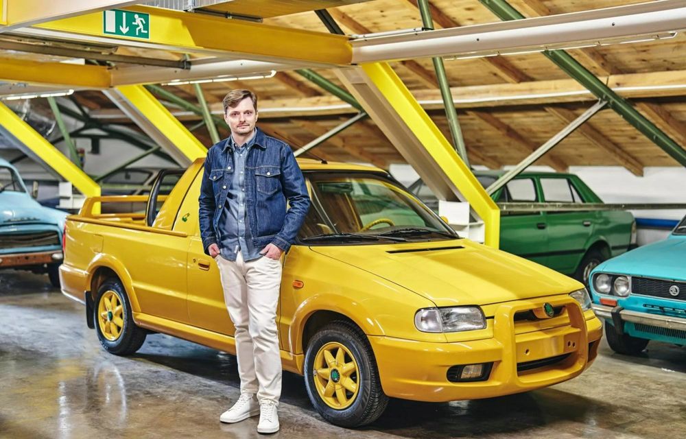 Skoda readuce la viață pick up-ul Felicia Fun în mod digital - Poza 7