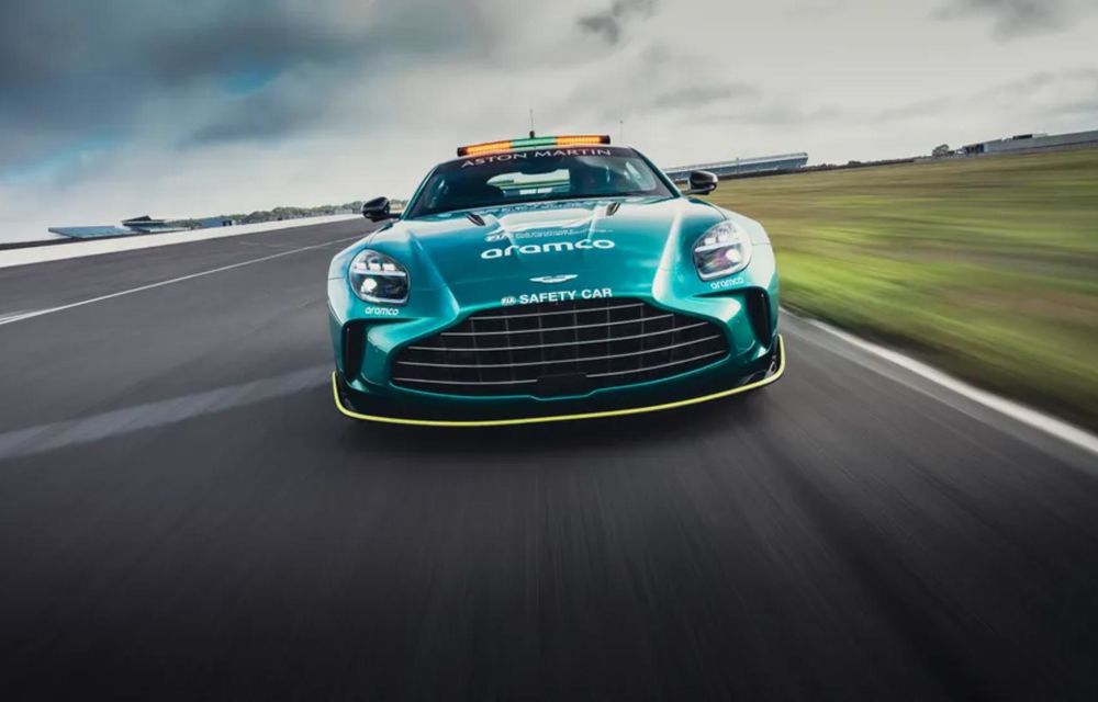 Noul Aston Martin Vantage S ia rolul de Safety Car în Formula 1 - Poza 4
