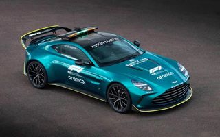Noul Aston Martin Vantage S ia rolul de Safety Car în Formula 1