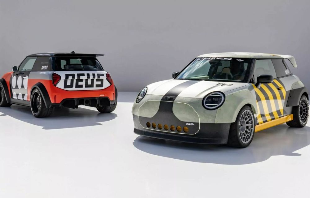 Mini JCW: două modele unicat în colaborare cu brandul Deus Ex Machina - Poza 2