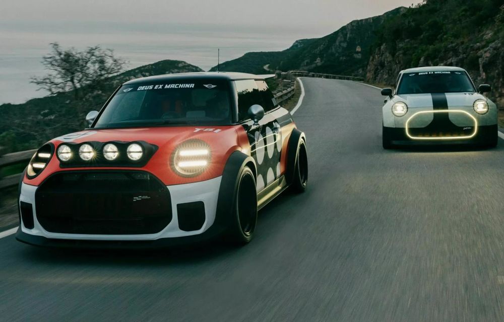 Mini JCW: două modele unicat în colaborare cu brandul Deus Ex Machina - Poza 6