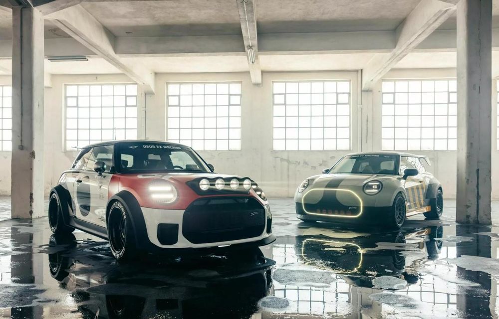 Mini JCW: două modele unicat în colaborare cu brandul Deus Ex Machina - Poza 1