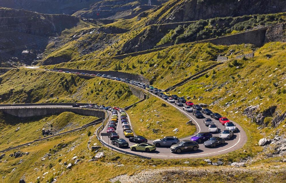 REPORTAJ: Am participat la Transfăgărășan Getaway alături de peste 100 de mașini Porsche - Poza 1