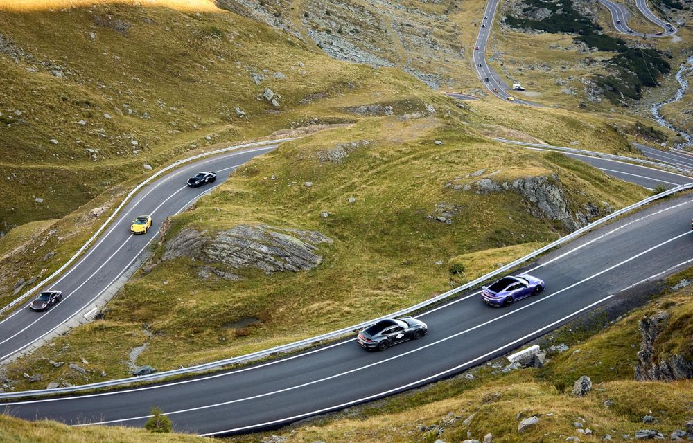 REPORTAJ: Am participat la Transfăgărășan Getaway alături de peste 100 de mașini Porsche - Poza 29