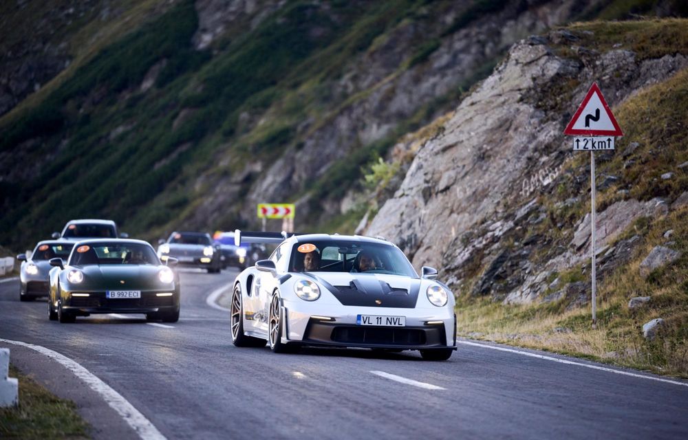 REPORTAJ: Am participat la Transfăgărășan Getaway alături de peste 100 de mașini Porsche - Poza 30