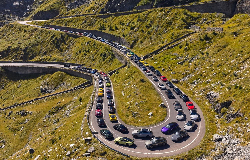 REPORTAJ: Am participat la Transfăgărășan Getaway alături de peste 100 de mașini Porsche - Poza 40