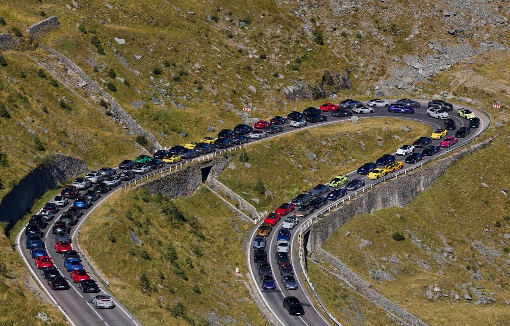 REPORTAJ: Am participat la Transfăgărășan Getaway alături de peste 100 de mașini Porsche - Poza 41