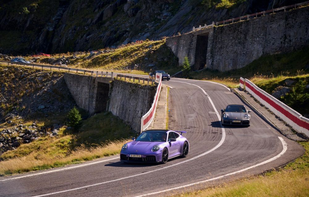 REPORTAJ: Am participat la Transfăgărășan Getaway alături de peste 100 de mașini Porsche - Poza 43
