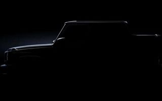 Mercedes-Benz Clasa G decapotabil revine după 7 ani. Prima imagine cu noul model