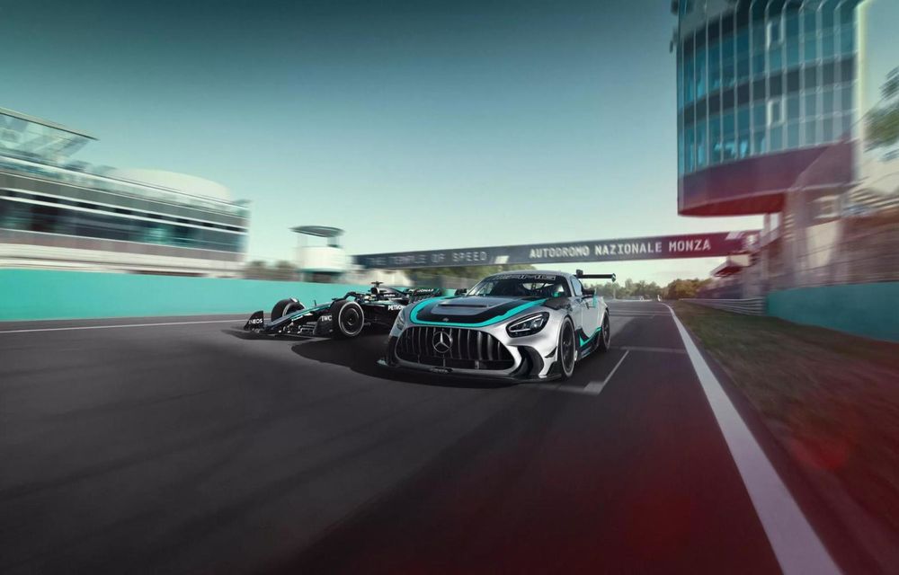 Mercedes-AMG GT2 Edition W16: ediție limitată inspirată din monoposturile de Formula 1 - Poza 1