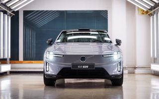 Noul Volvo ES90, pur electric, a intrat în producție: 700 km autonomie