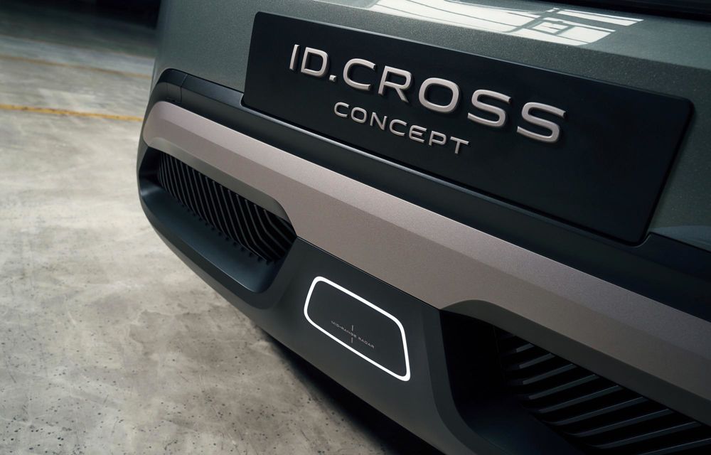 Noul concept Volkswagen ID. Cross: anunță viitoarea generație T-Cross - Poza 14