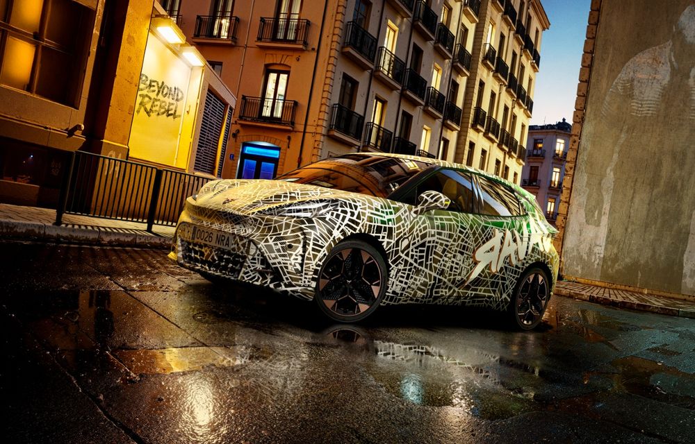 Imagine nouă cu viitoarea Cupra Raval: modelul electric va fi lansat în 2026 - Poza 1
