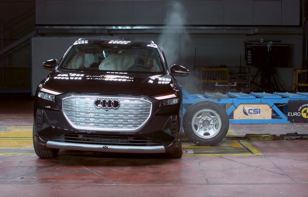 Noi teste Euro NCAP: 5 stele pentru Audi Q4 e-tron, 4 stele pentru BMW Seria 1 - Poza 1