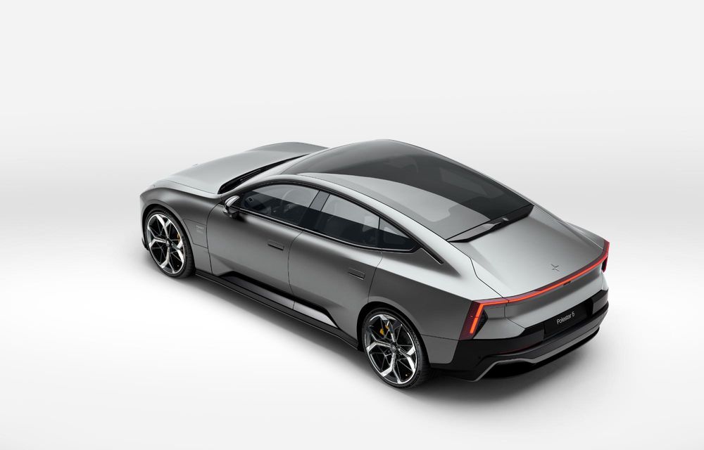 Noul Polestar 5 atacă poziția lui Porsche Taycan: versiune cu 884 CP - Poza 14