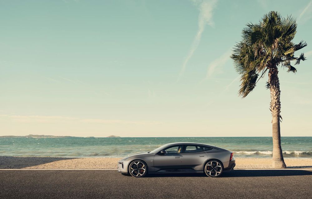 Noul Polestar 5 atacă poziția lui Porsche Taycan: versiune cu 884 CP - Poza 3