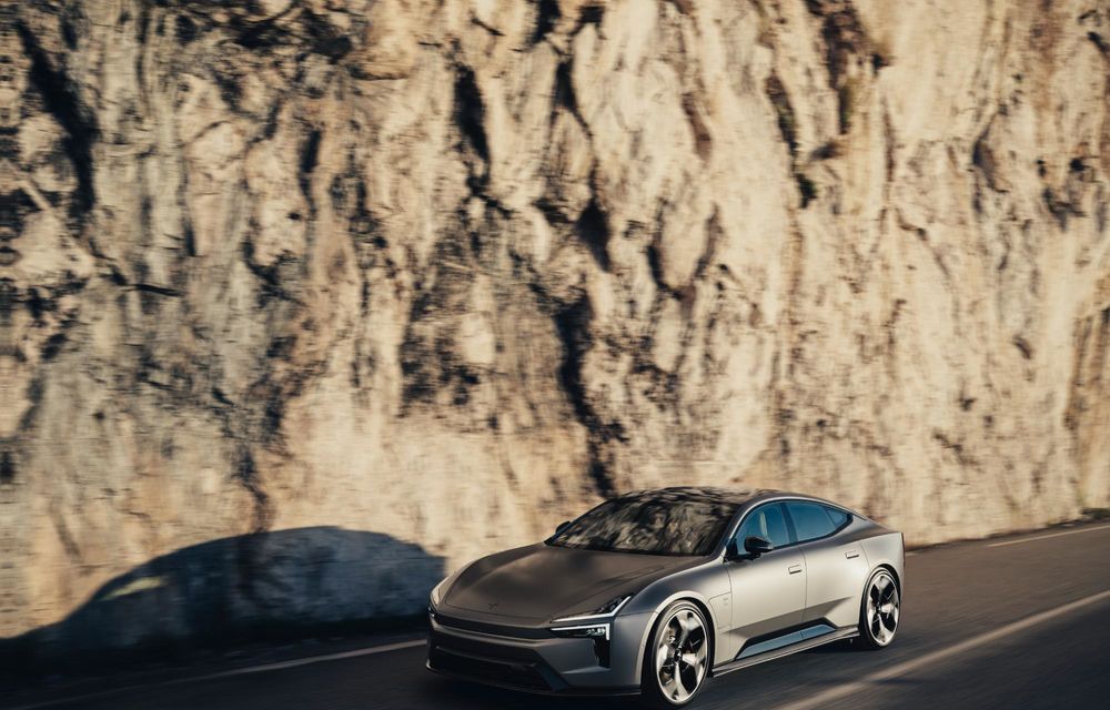 Noul Polestar 5 atacă poziția lui Porsche Taycan: versiune cu 884 CP - Poza 2