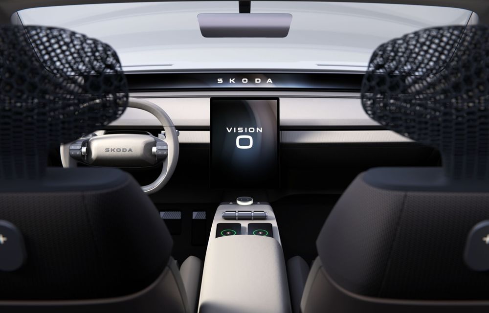 Skoda prezintă noul concept Vision O. Prefigurează viitoarea generație Octavia - Poza 12