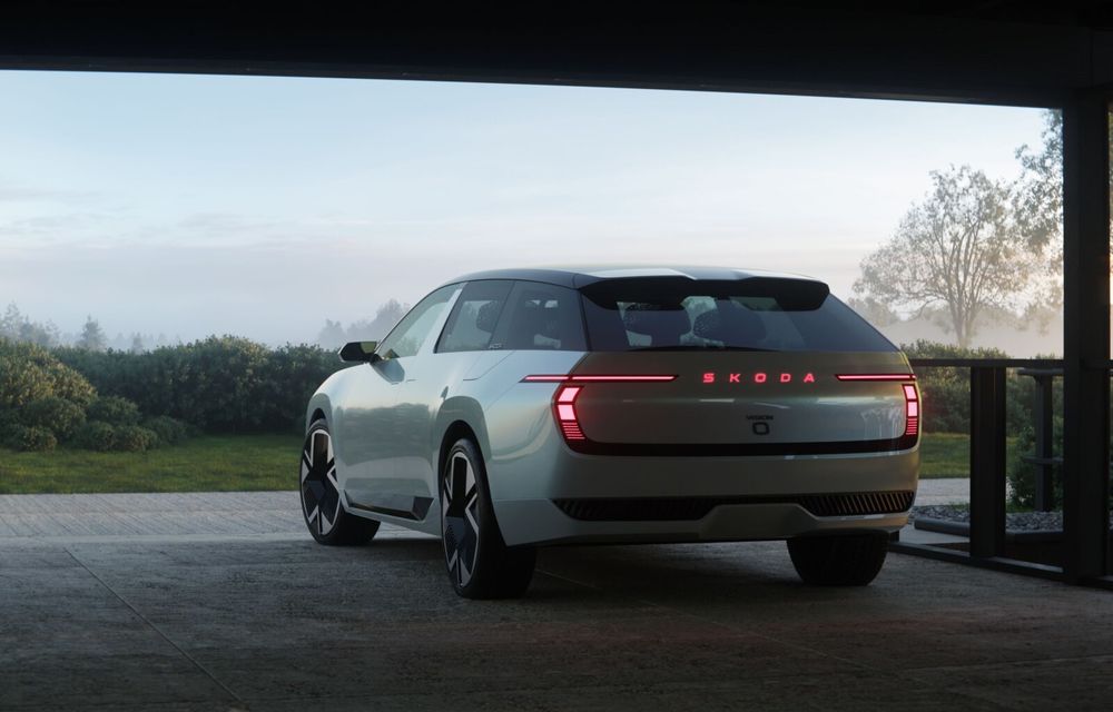Skoda prezintă noul concept Vision O. Prefigurează viitoarea generație Octavia - Poza 11